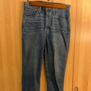 Madewell Straight Cut Jeans